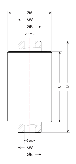 Model 931-B Dimensions Illustration