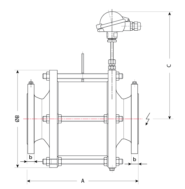 Model 933-S Dimensions Illustration
