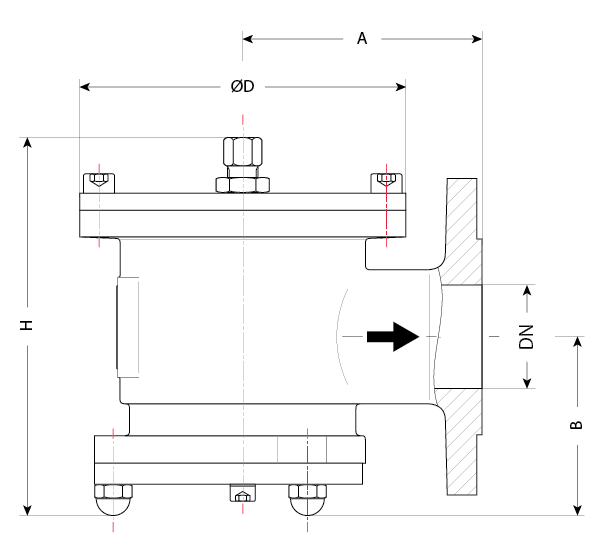 Model 943 Dimensions Illustration